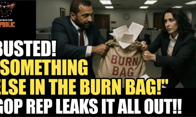 FBI BUSTED! “We Found Something Else In The Burn Bag!” GOP Rep Leaks All! 